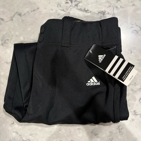 adidas Other - NWT Adidas Boys Black Baseball Pants XL Traditional Cut